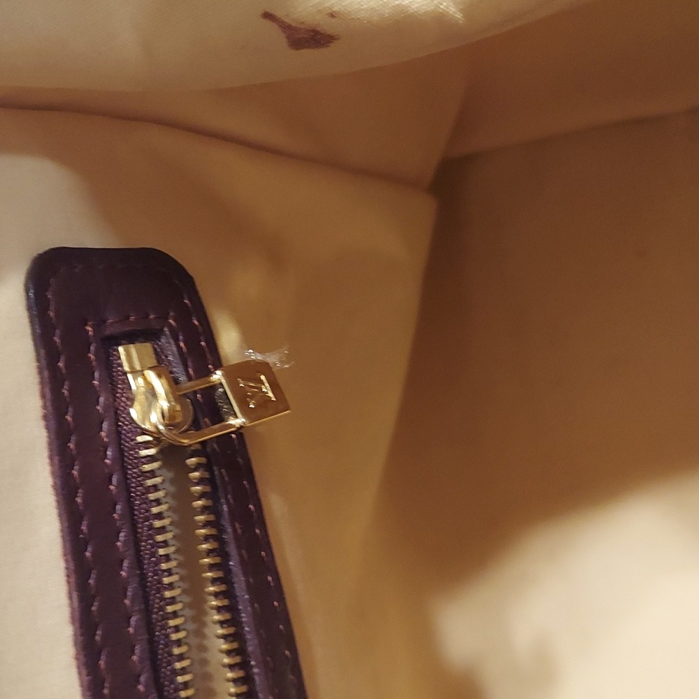 Louis Vuitton Josephine Mini Lin LV Monogram Cerise Satchel Shoulder Bag - Picture 13 of 15